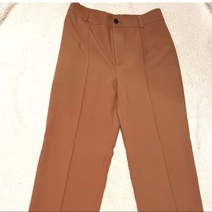 Women’s wide leg khaki slacks
